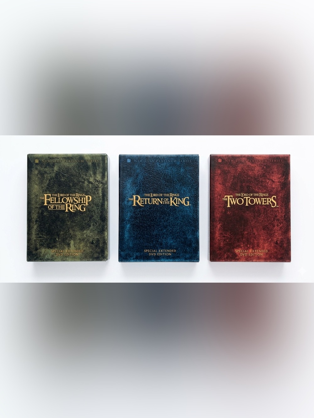 Lord of the Rings Extended DVD Trilogy Set Platinum Series 12 Disc LOTR